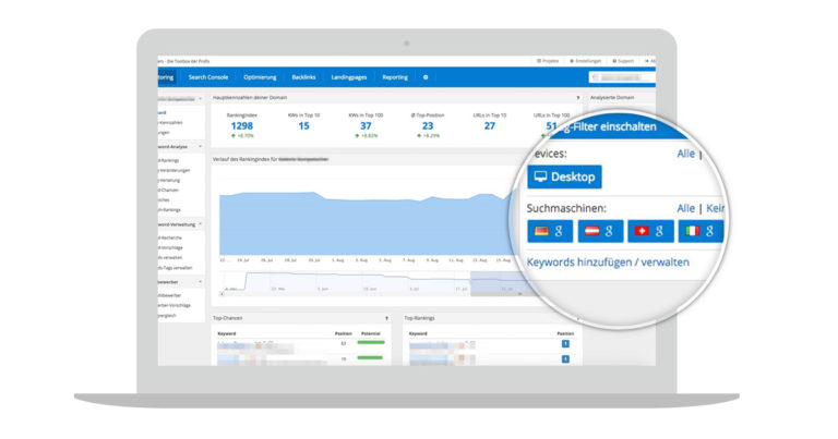 SEO-Tool im Test (Teil 2): Monitoring im mehrsprachigen Umfeld 6