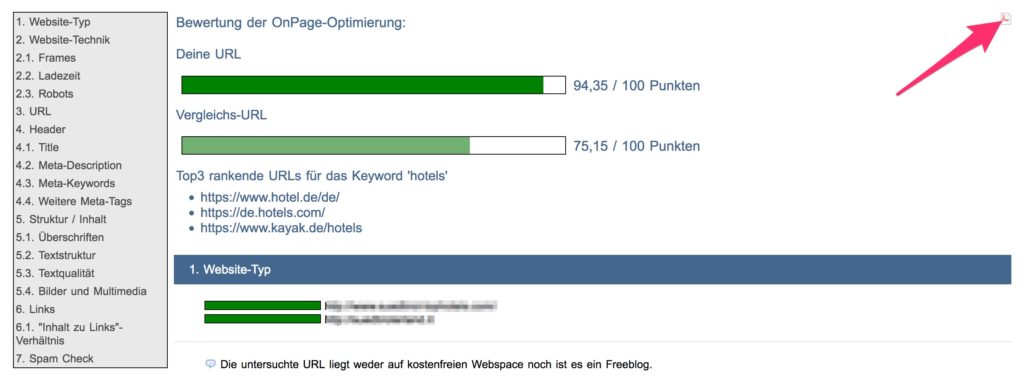 SEO-Tool Test: Tauchgang mit dem SEO DIVER 5