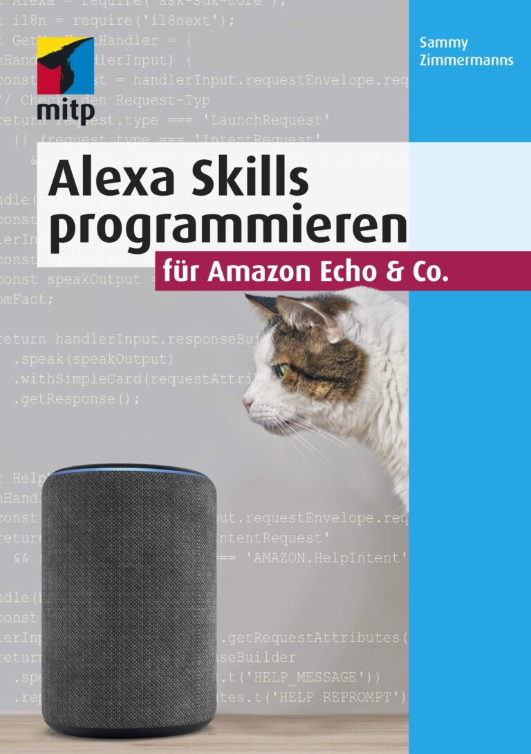 «Buchrezension» Alexa Skills programmieren für Amazon Echo & Co. 4
