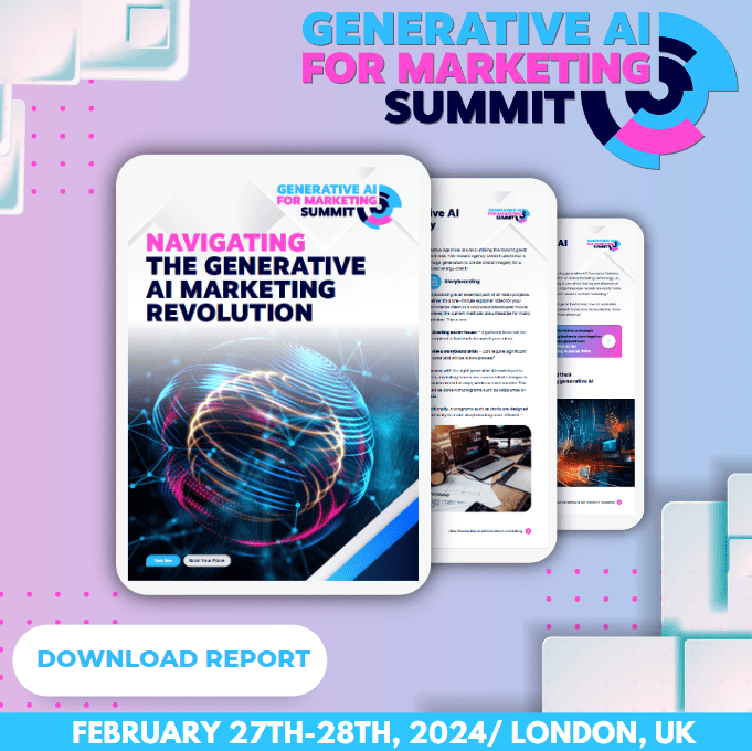 Generative AI for Marketing Summit 2024 +[New Report]: Transforming Marketing through Innovation 2