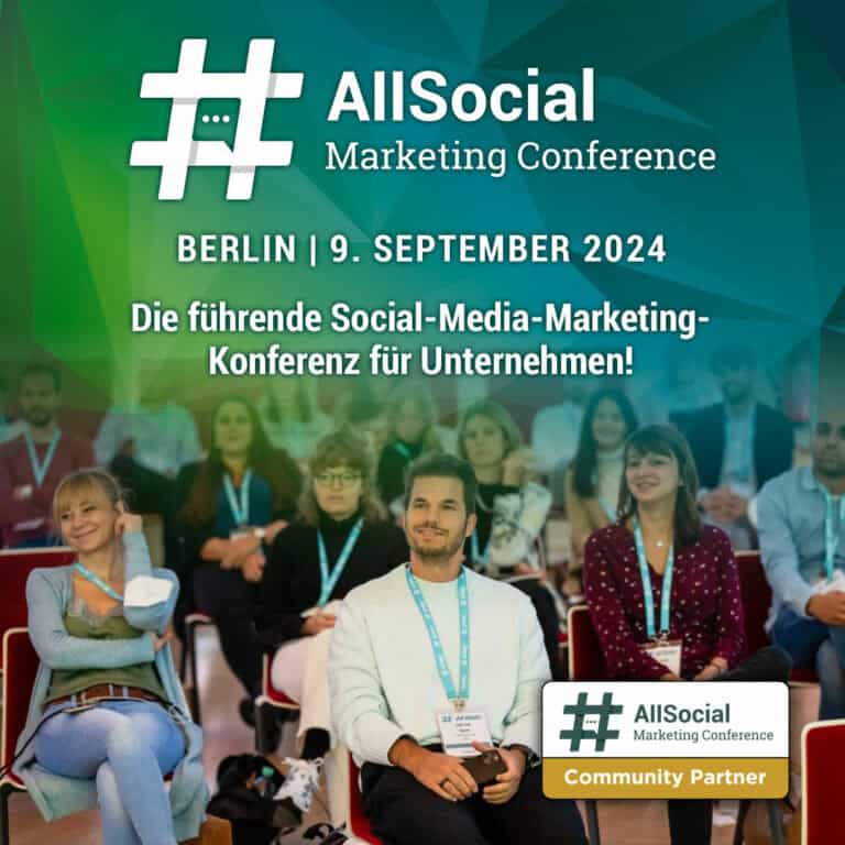 AllSocial Marketing Conference Berlin | 09. September 2024 6