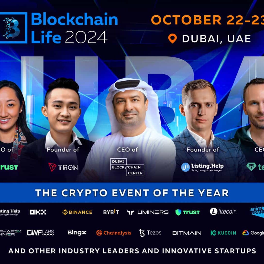 Blockchain Life 2024 in Dubai: A Legendary Gathering of Market Insiders Ahead of the Bull Run. 7